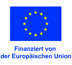Logo der EU, Förderung für das Forschungsprojekt DigiPrüf