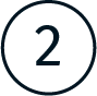 Zahlen-Icon 2 für die Teilziele der Forschungsprojekte